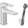 Hansgrohe METROPOL umývadlová batéria, ručná sprcha Bidette chróm 74522000