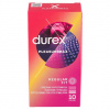 Durex Pleasuremax Regular Fit vrúbkované prezervatívy 10 ks