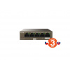 Tenda TEG1105PD PoE PD Gigabit switch, 1x PoE IN, 4x PoE OUT 802.3af, 5x 1 Gb/s, max. 30W, fanless (75011868)