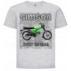 Drive Collection - Simson Born to Ride (tričko)