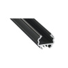 Lumines LED profil Mico, 3m, Mico, Čierny