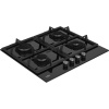 Beko HILG64225S varná doska Čierna Vstavaný 60 cm Plynový 4 zone(s) (HILG64225S)