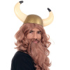 Helma - VIKING GOLD - zlatá, maxi béžové rohy, plast