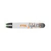 STIHL Light P04 3005 000 7409 – vodiaca lišta na reťazovú pílu, prípojka 3005, drážka 1,3 mm, pre rozstup 3/8