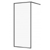 Cersanit LARGA SPRCHOVÁ STENA WALK-IN 90x200, čierna, sklo číre S932-138