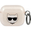 Karl Lagerfeld Apple AirPods 3 cover Glitter Choupette KLA3UCHGD