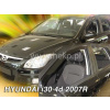 Deflektory predné pre HYUNDAI i30, 2007-12 / hatchback