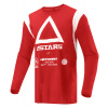 dres TECHDURA, ALPINESTARS (červená fluo) 2024 M170-0198