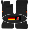 E-trieda W210 1995-2002 Velúrové koberčeky do auta + EMBLEMAT