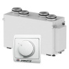 VUT 300 V2 mini EC A2 - Rekuperačná jednotka, 300m³/h, ø125mm, EC motory, ovládač A2