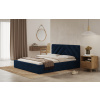 Posteľ Prato 120x200 modrá s úložným priestorom