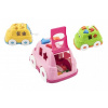 Teddies Auto vkládačka plast 24x17cm 3 barvy v síťce 12m+