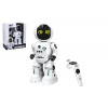 Wiky Robot na infra ovládání plast 26cm na baterie se světlem se zvukem v krabici 26x31x11cm