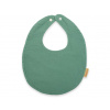New baby mušelínový detský podbradník green