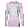 Rick and Morty - Japan Pickle Men's Longsleeve Velikost: L, Barva: Pink