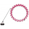 MERCO Hula Hoop Smart gymnastická obruč tm. růžová