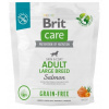 Brit Care Dog Grain-free Adult LB Salmon 1kg Bezobilné krmivo pre dospelých psov veľkých plemien