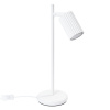 Sollux Stolová lampa KARBON biela
