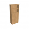 Hobis Policová skriňa Strong, 80x192x40 cm, dub/dub