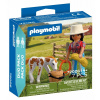 PLAYMOBIL Kovbojka so žriebätkom Special Plus 72026