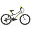 Detský bicykel Kross Hexagon Mini 1.0, sivá, 2021