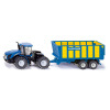 Siku Farmer Traktor New Holland s prívesom Joskin 1:50