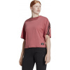 adidas Sportswear Future Icons 3 Stripes Tee W HK0494 109998 red
