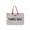 CHILDHOME Cestovná taška Family Bag Canvas Leopard