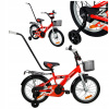 Bicykel Miravo Vikas czerwono-szary 16
