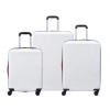 United Colors of Benetton Cestovné kufre set 3ks Benetton United by Delsey S,M,L 208 L biela