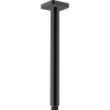 HANSGROHE Vernis Shape prívod zo stropu pre hornú sprchu, dĺžka 300 mm, matná čierna, 26407670