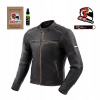 Kožená motocyklová bunda REBELHORN HUNTER II VINTAGE BROWN hnedá DARČEKY