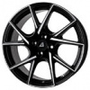 ALUTEC Alufelge 7.0 J x 17 98/4/37/58,1 ADX.01 diamant-schwarz frontpoliert ALUTEC 7x17 4x98 ET37.00 diamant