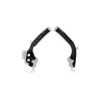 ACERBIS 0021726.030 chrániče rámu X-GRIP KTM EXC/EXC-F 17-19, SX /SX-F 16-18, HUSQVARNA FC/TC 16-18, FE/TE 17-19, čierna/sivá