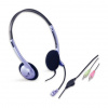 Genius HS-02B, slúchadlá s mikrofónom, nastavenie g (31710037100)