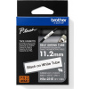 BROTHER HSE-231E - černý tisk na bílé, šířka 11,2 mm