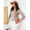 Dámske béžové basic body s dlhým rukávom, ry2493-S S
