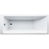 LAUFEN Pro pravouhlá vaňa akrylátová, odtok zboku, 1700 x 700 x 460 mm, biela, H2309500000001