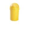 Nádoba na odpadky so stláčacím vekom z plastu ,objem 6 l, v x Ø 375 x 216 mm helit