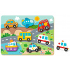 2Kids Toys Puzzle - Vkládací dopravní prostředky - 8 dílů