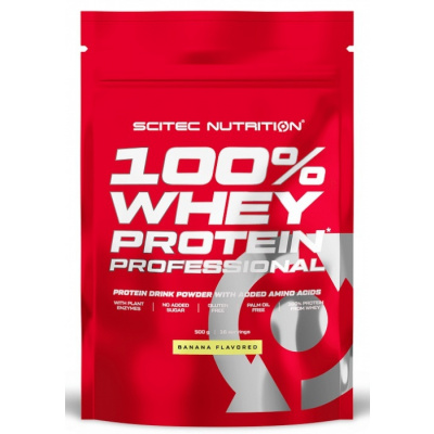 Scitec Nutrition Scitec 100% Whey Protein Professional 500 g - biela čokoláda