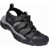 Pánske sandále KEEN Newport Men black/steel grey 12 SK