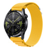 BStrap Nylon Loop remienok na Huawei Watch 3 / 3 Pro, yellow