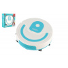 Teddies Robotický vysávač plast 17cm na batérie so zvukom v krabici 22x20x6cm