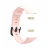 BStrap Silicone remienok na Honor Band 6 / Huawei Band 6, sand pink SHO003C04
