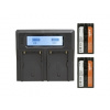 Jupio Set 2x batéria NP-F970 6000mAh s duálnou nabíjačkou