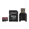 KINGSTON 64GB microSDHC Canvas React Plus 280R/160W U3 UHS-II V90 Card + SD Adptr + čtečka