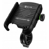 MOTOCYKLOWY UCHWYT NA TELEFON USB QC 3.0 HLINÍK