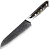 IZMAEL Damaškový kuchynský nôž Wakana Santoku 17.8 cm
