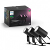 Záhradné osvetlenie Philips Hue White and Color Ambiance Lily base kit 17414/30/P7 (915005629701)